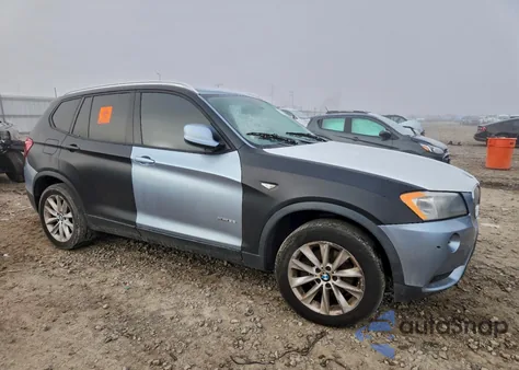 2014 BMW X3 xDrive28I z USA, uszkodzony, nr VIN 5UXWX9C59E0D25241